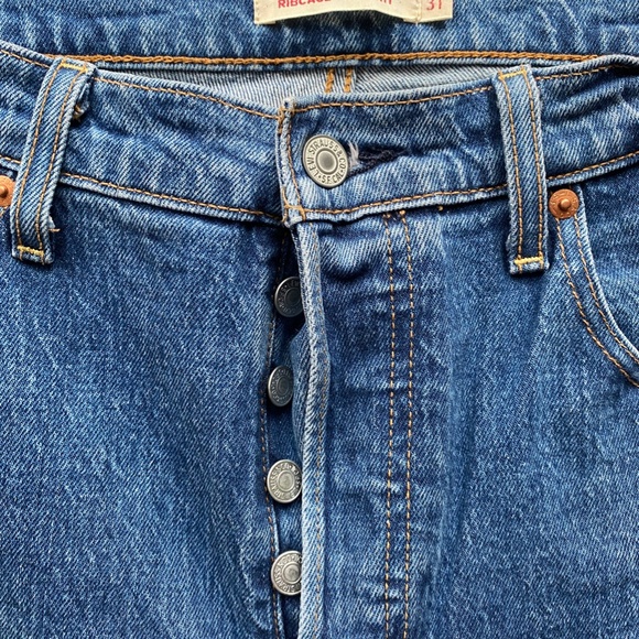Levi's Ribcage Straight Leg Women's Jeans - Picture 3 of 4